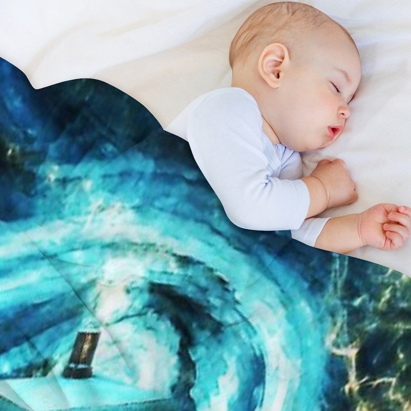 The Starry Night Sustainable Throw Blanket