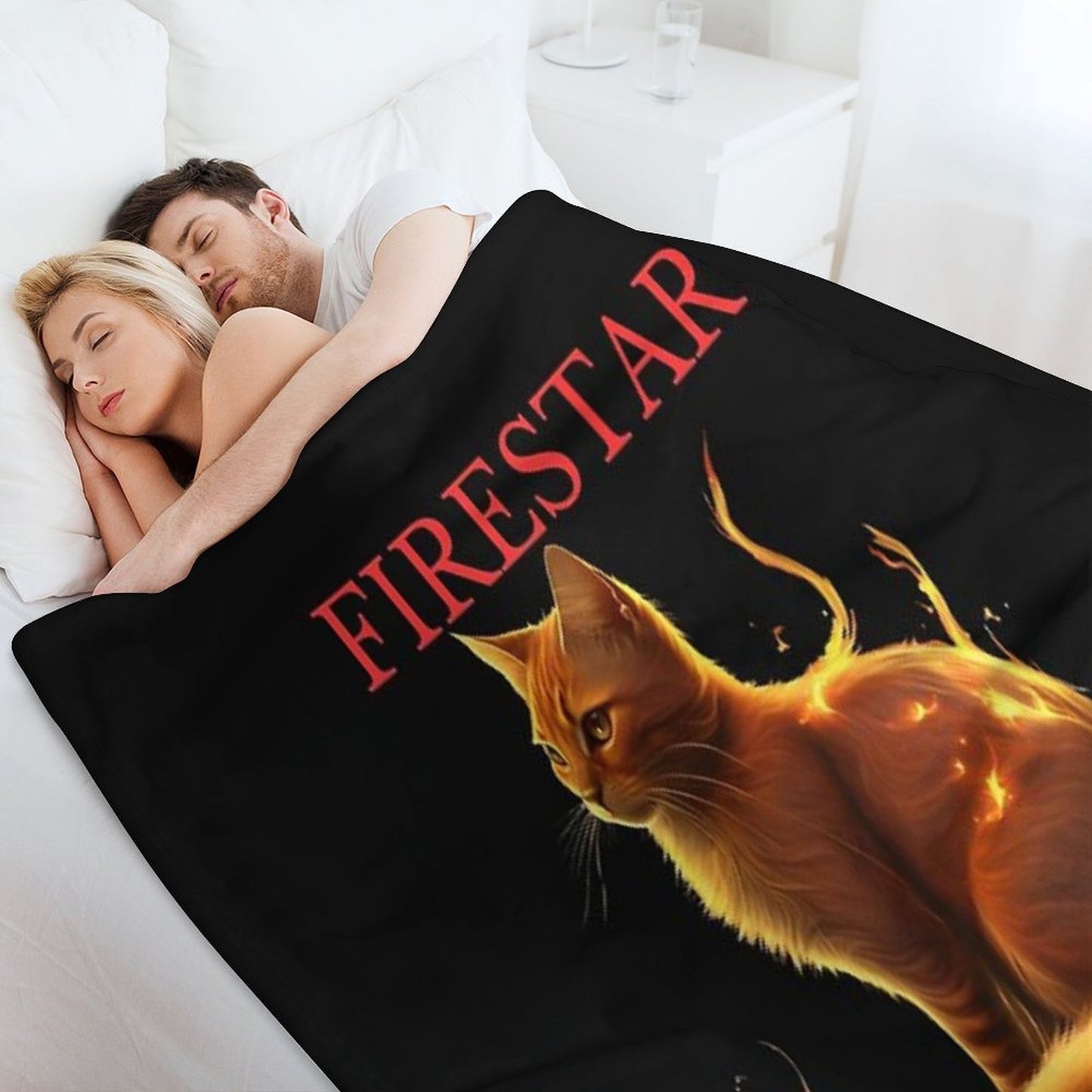 Warrior Cats - Firestar Lightweight Throw Blanket