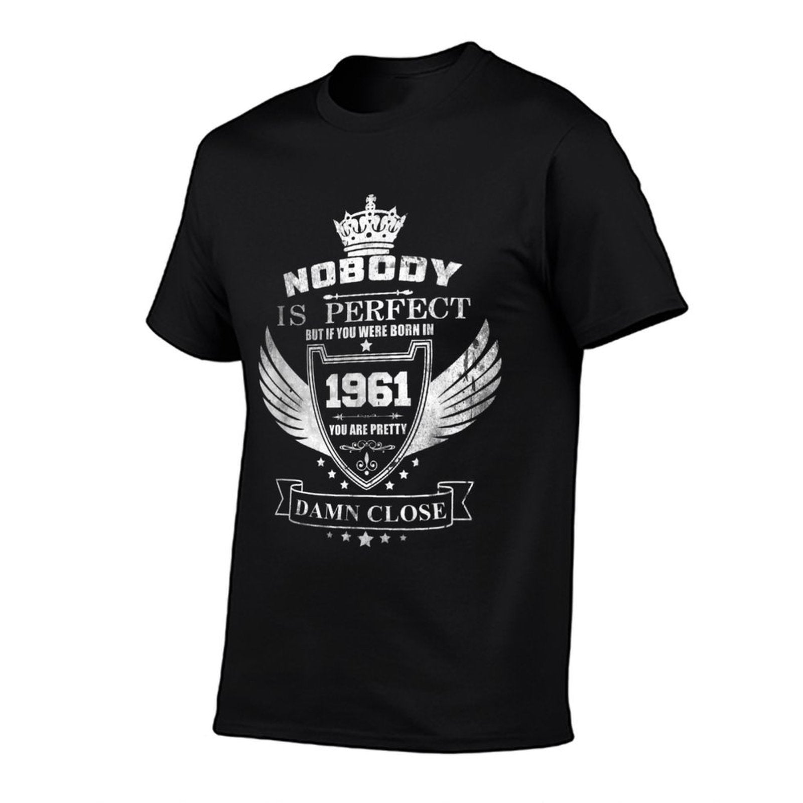 Nobody Is Perfect 1961 60th Birthday Comfortable T-Shirt