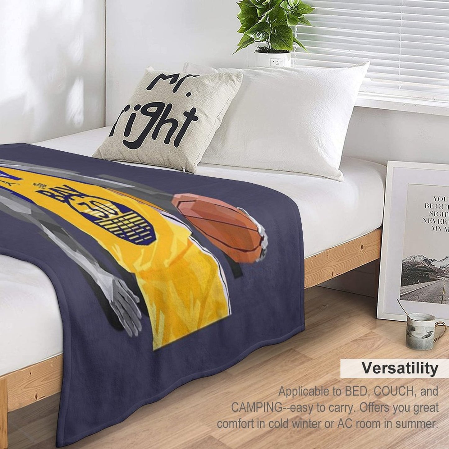 Stephen Curry WPAP Durable Throw Blanket