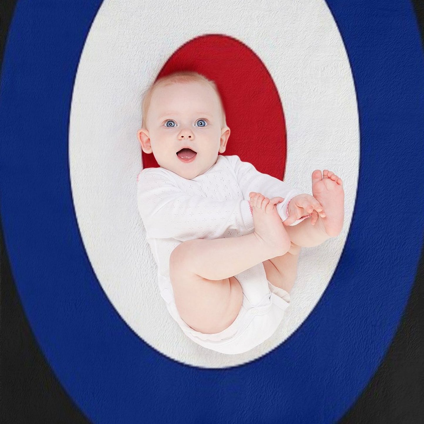 Mod Roundel Classic T Shirt All-season Throw Blanket