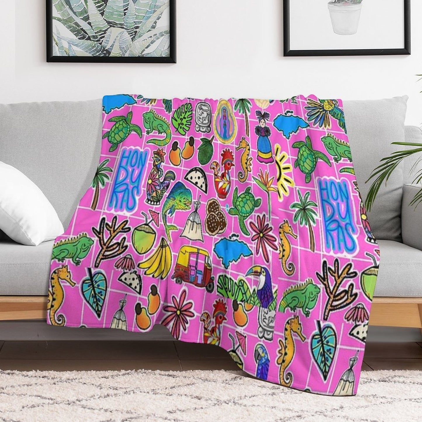 HONDURAS 2023 Versatility Throw Blanket