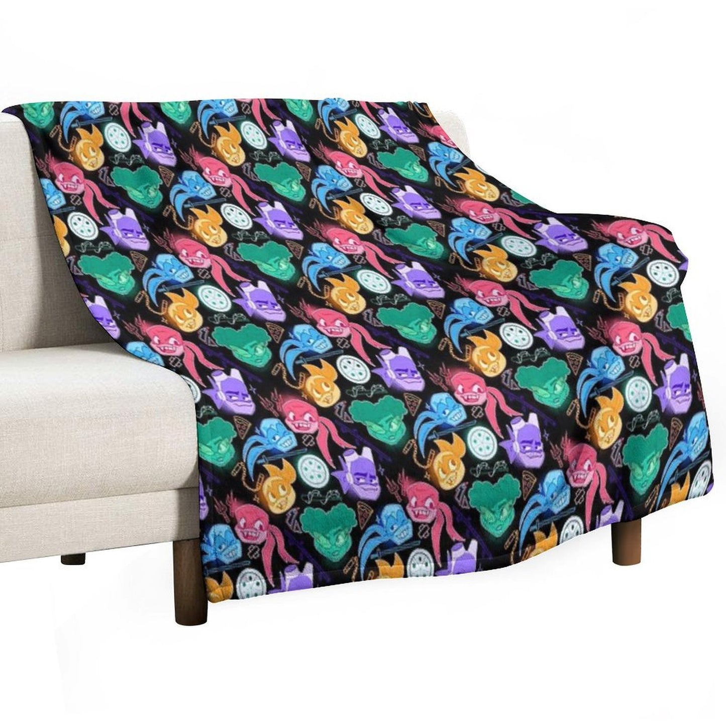 Turtle Power! Eco-conscious Throw Blanket