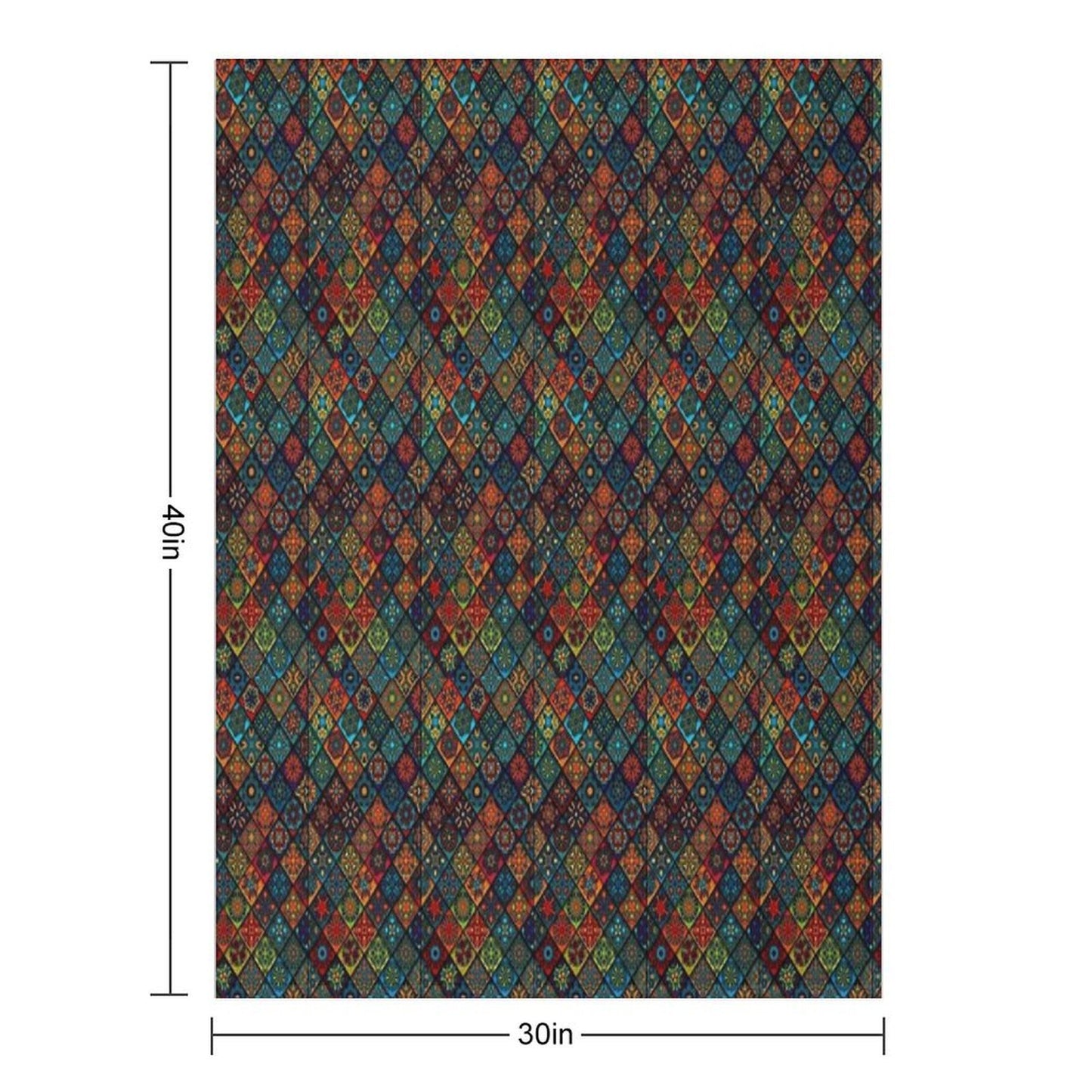 Unique Pattern Multi-functional Throw Blanket