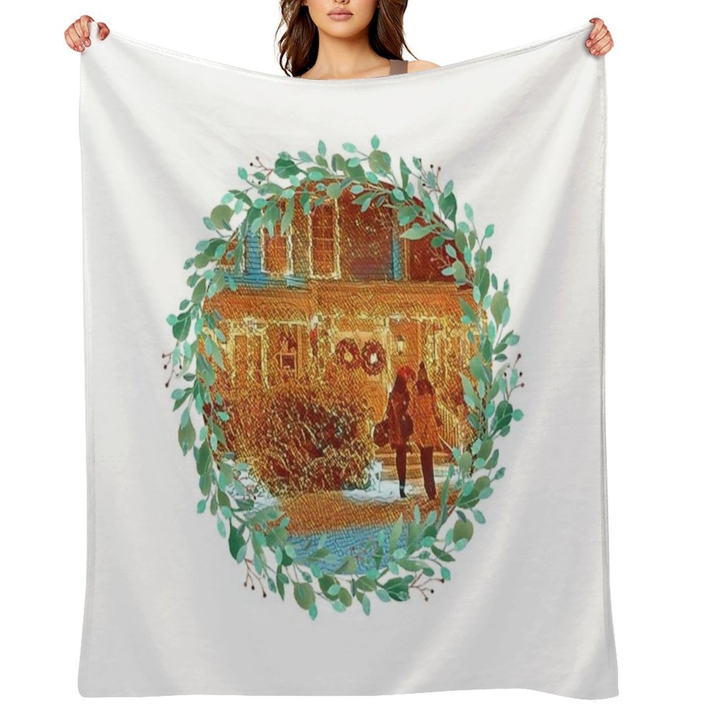 Christmas at Stars Hollow Comfort Throw Blanket