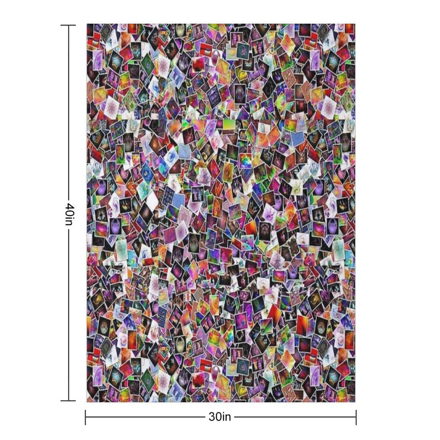 Collage Mania-Available As Art Prints-Mugs,Cases,Duvets,T Shirts,Stickers,etc Velvety-soft Throw Blanket