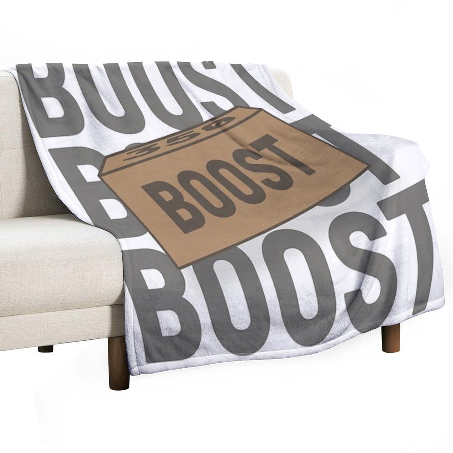 Yeezy Boost Box Easy Care Throw Blanket