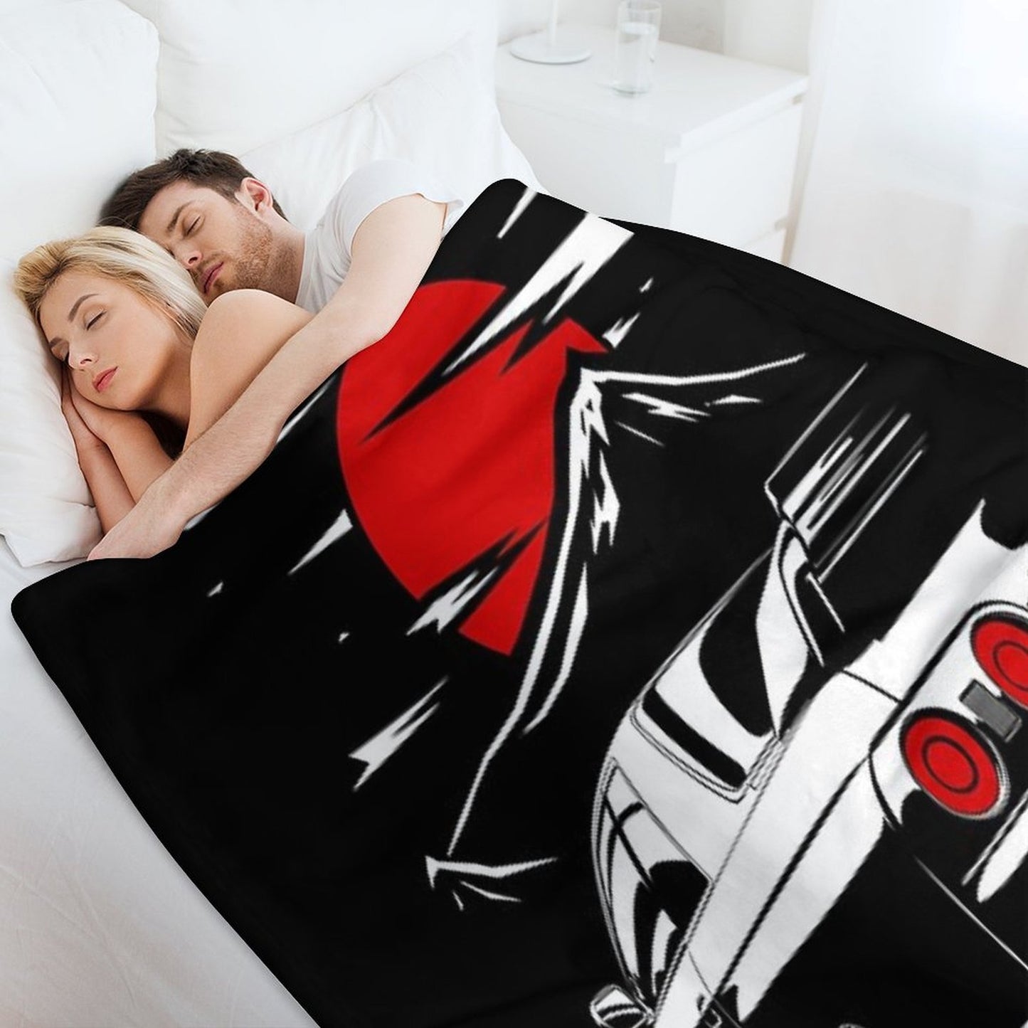 Nissan Skyline GTR 32 Haruna Shrink-resistant Throw Blanket