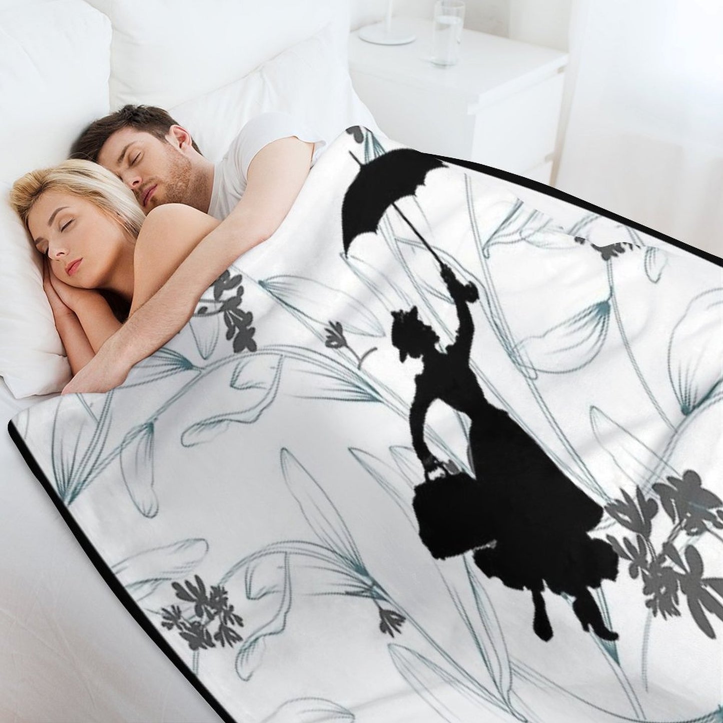 Mary Poppins Shrink-resistant Throw Blanket