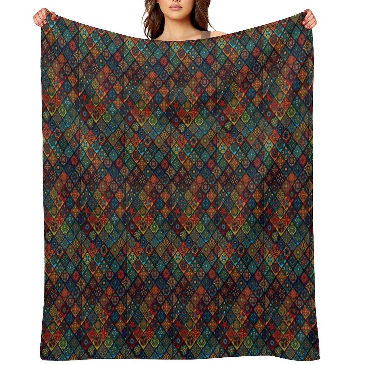 Unique Pattern Multi-functional Throw Blanket