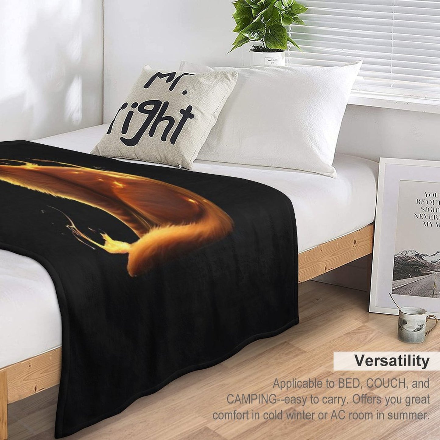 Warrior Cats - Firestar Lightweight Throw Blanket