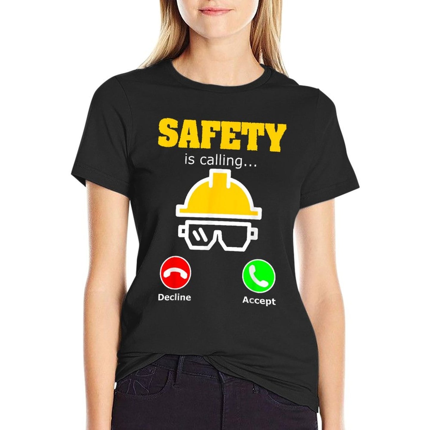Funny Occupational Health Safety Officer Manager Supervisor Stretchy T-Shirt