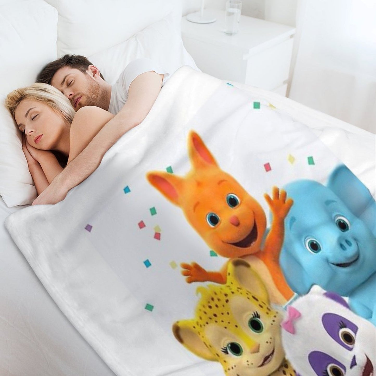 Word Party - Kids Tv Show Comfort Throw Blanket