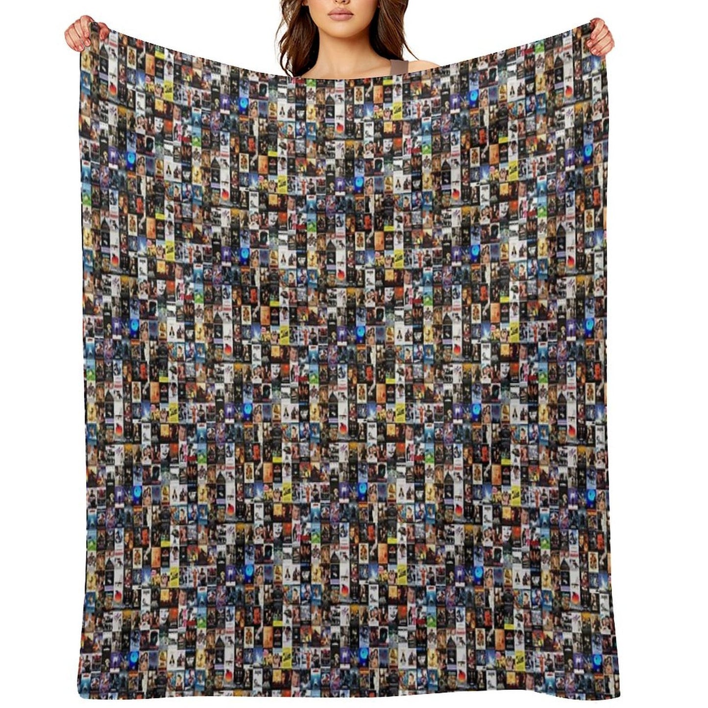 Mixed Movie Montage All-season Throw Blanket