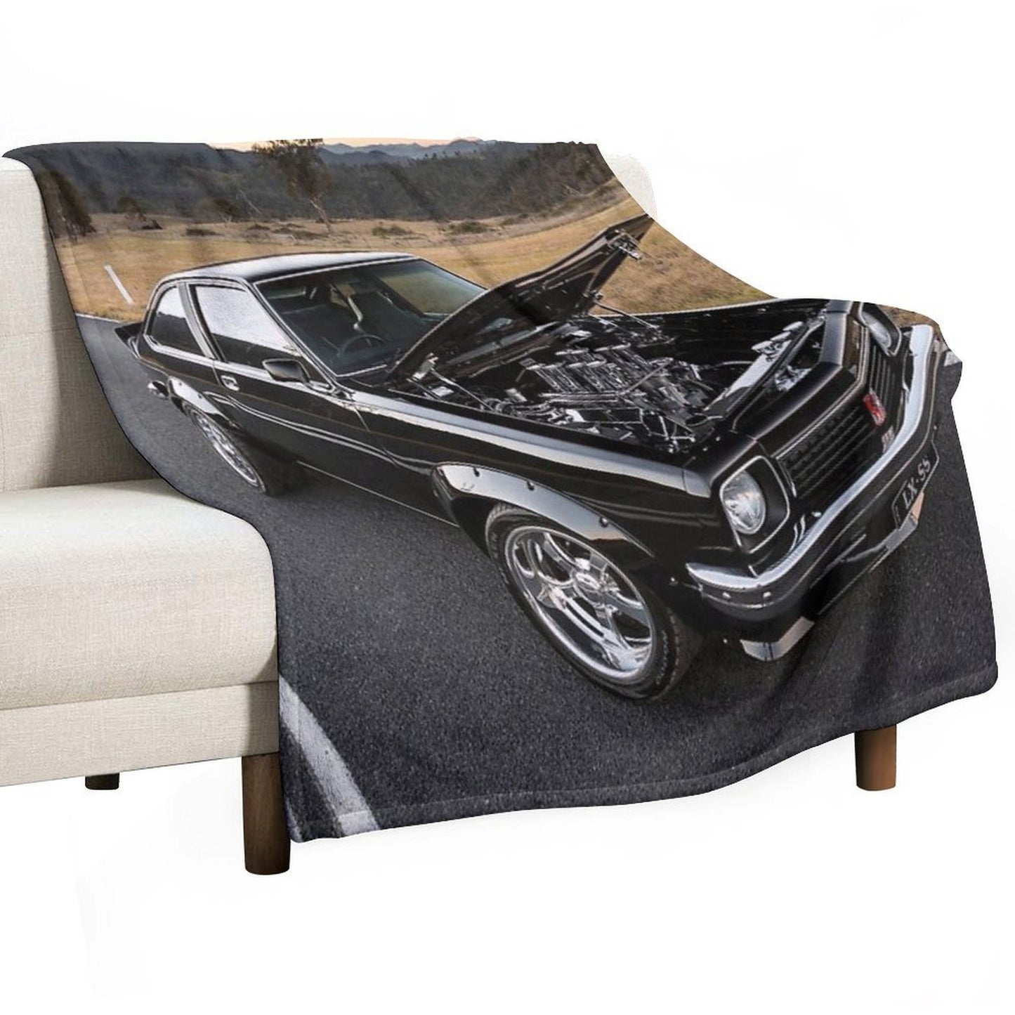 Stephen Barrie's Holden LX Torana All-season Throw Blanket