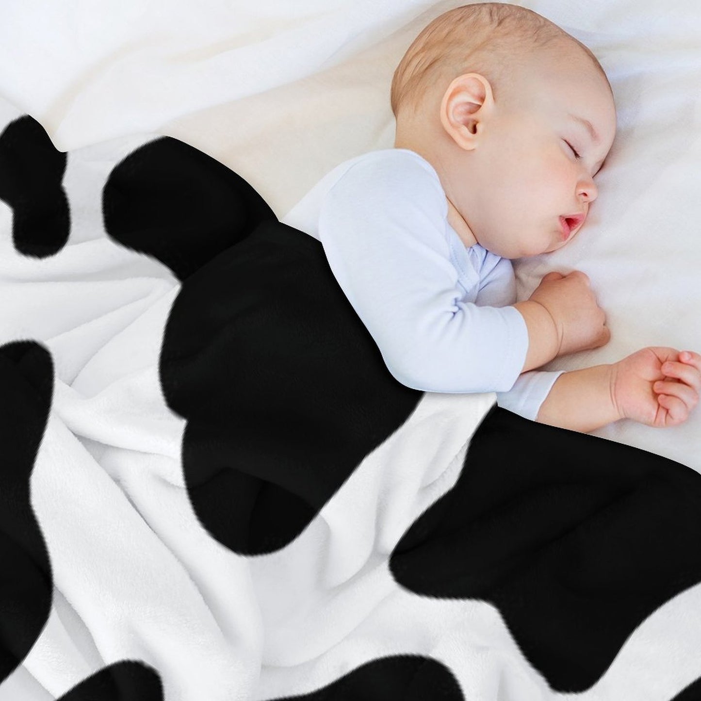 Cow Patterned Pillow , Duvet Cover And Throw Blanket Cute And Aesthetic Quick-dry Throw Blanket
