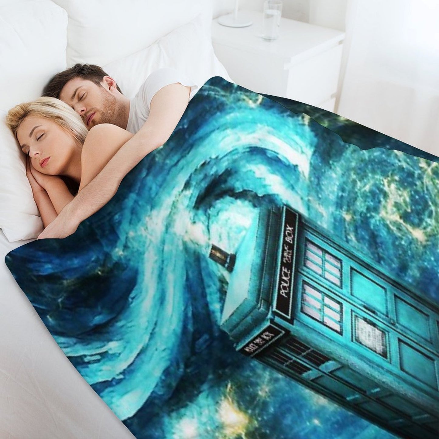 The Starry Night Sustainable Throw Blanket