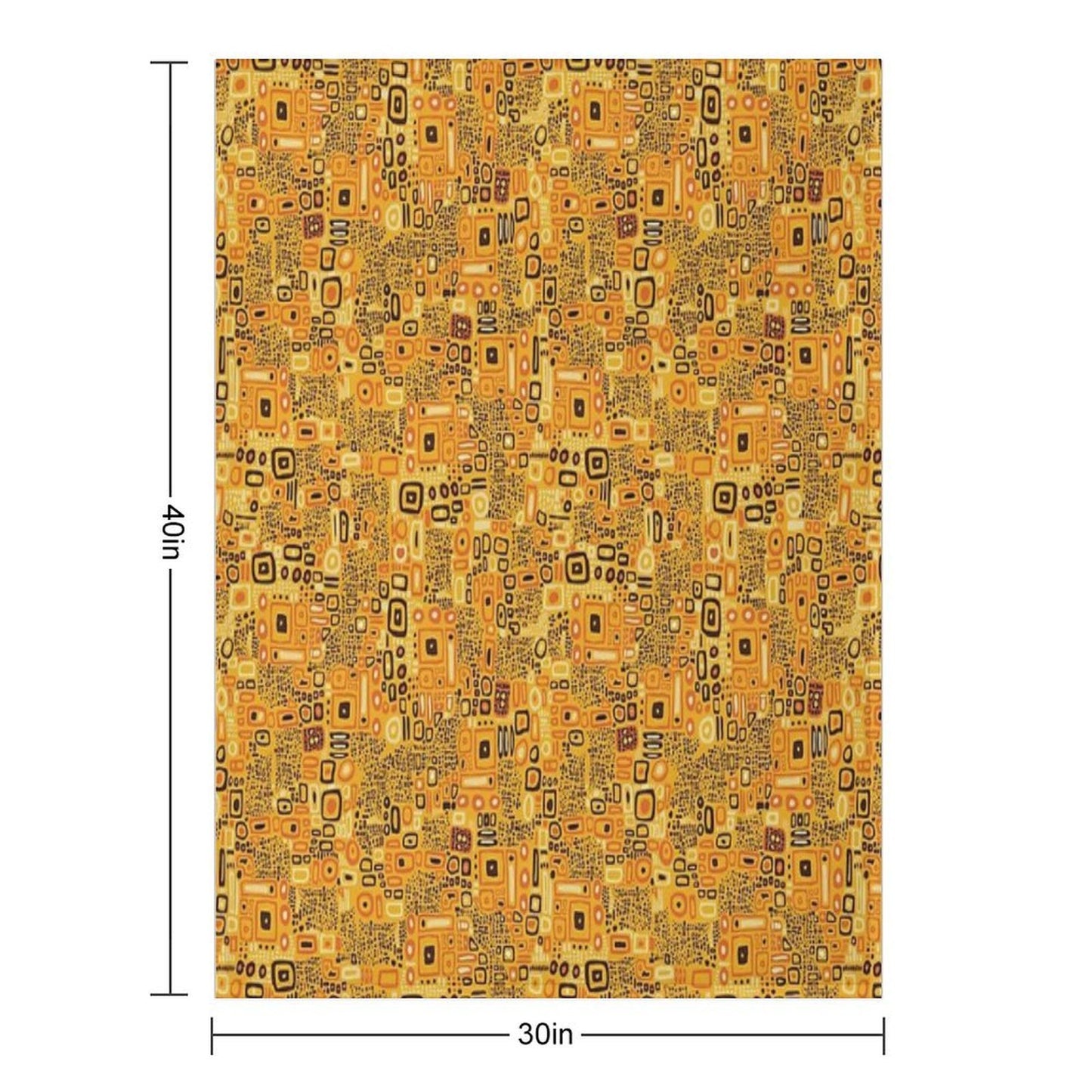Klimt Pattern Anti-pilling Throw Blanket