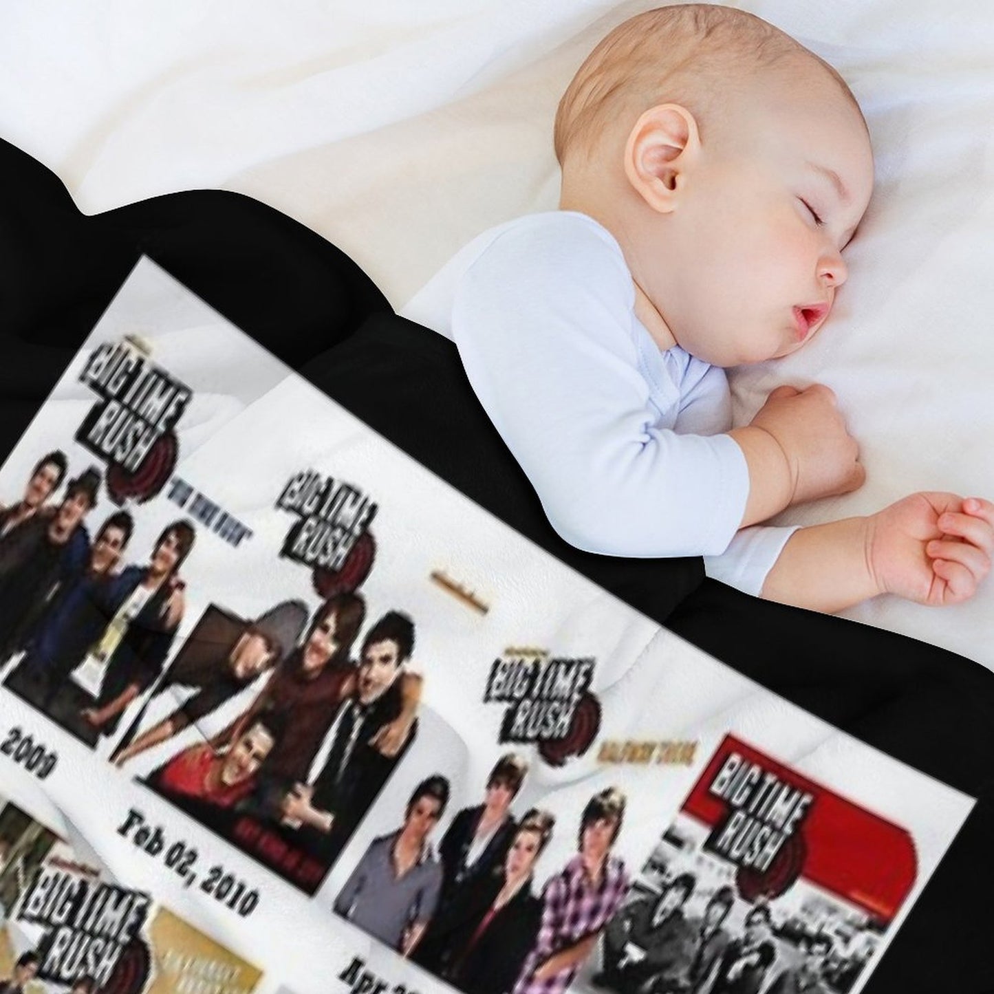 Band Famous Pictures Logo Poster Shrink-resistant Throw Blanket
