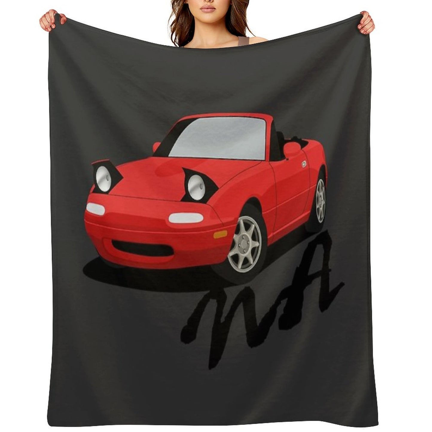 Miata NA Anti-pilling Throw Blanket