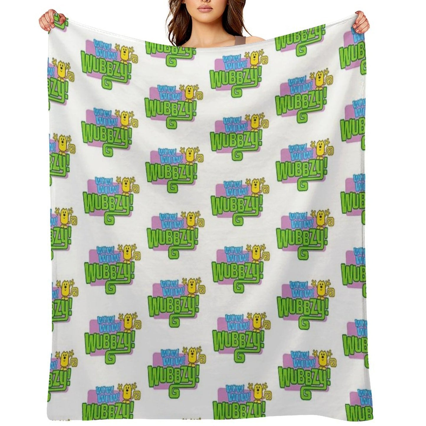 Wow Wow Wubbzy Anti-pilling Throw Blanket