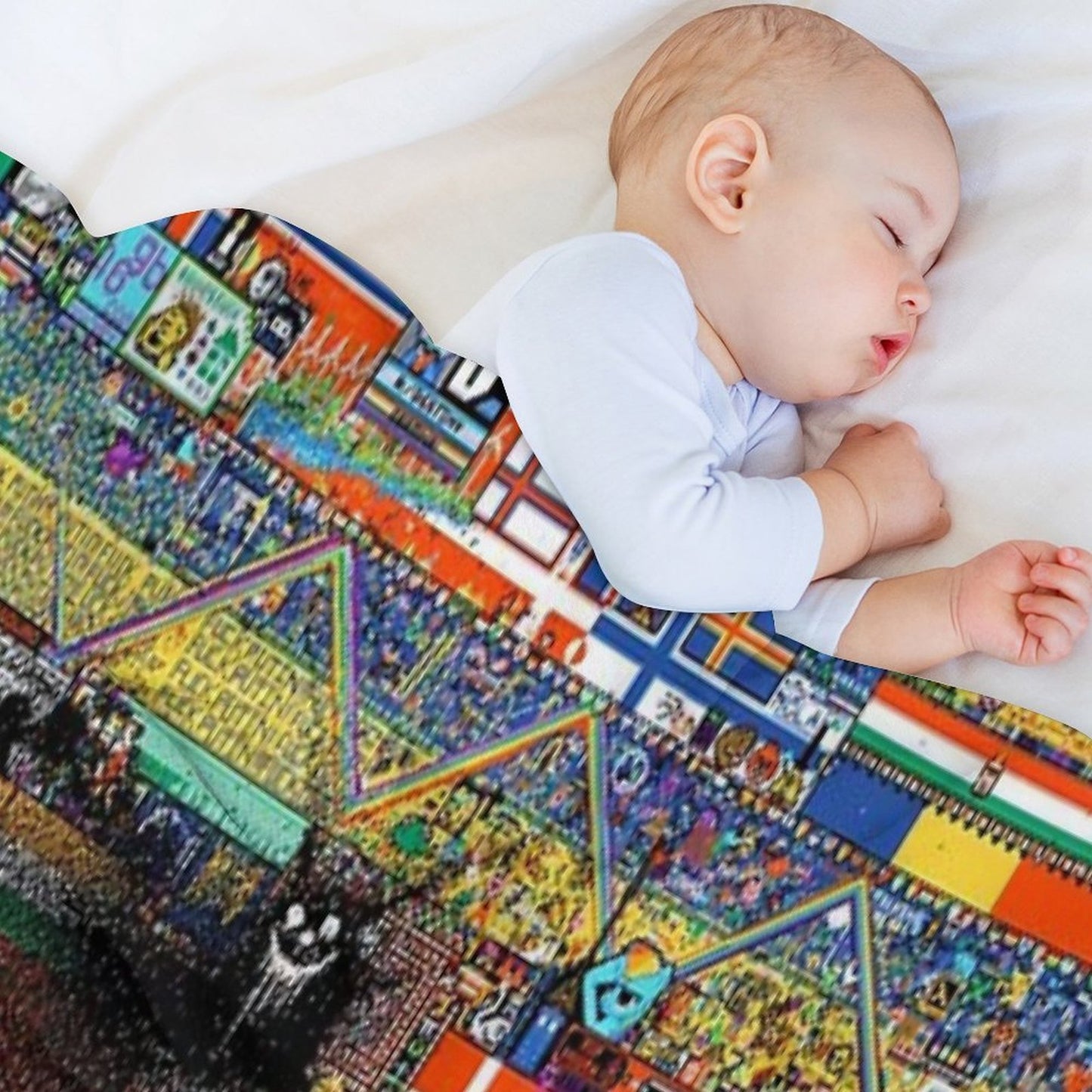 Rplace Reddit 2022 12K All-season Throw Blanket