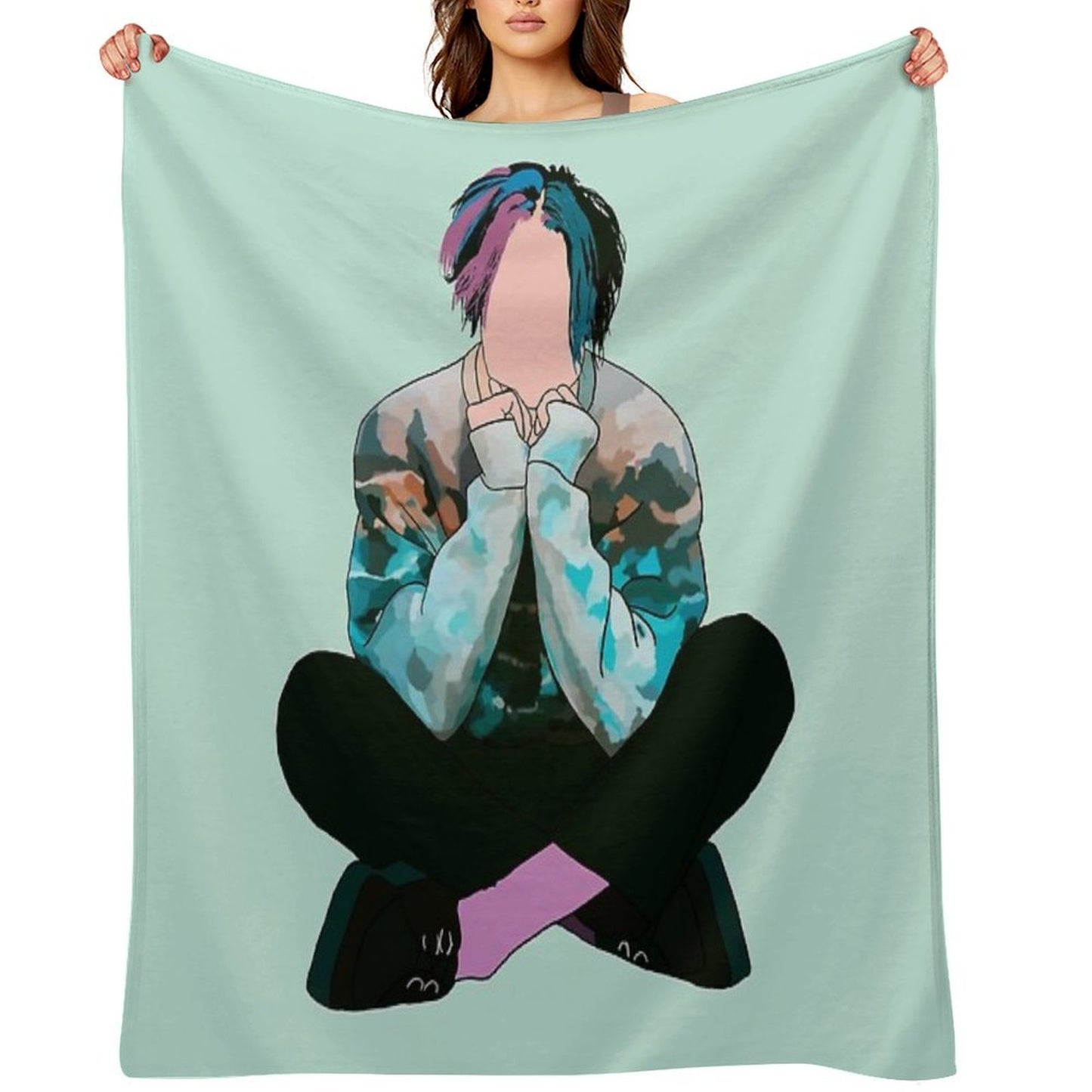 Yungblud Weird All-season Throw Blanket