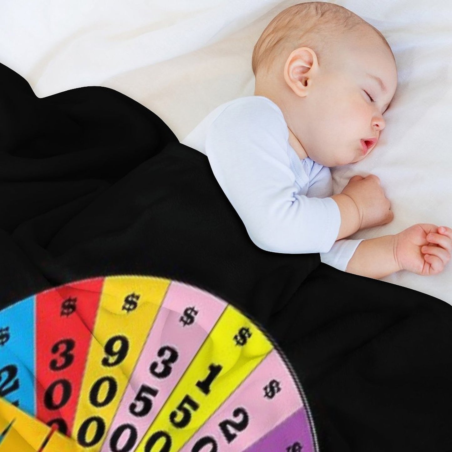 Wheel of Fortune Shrink-resistant Throw Blanket