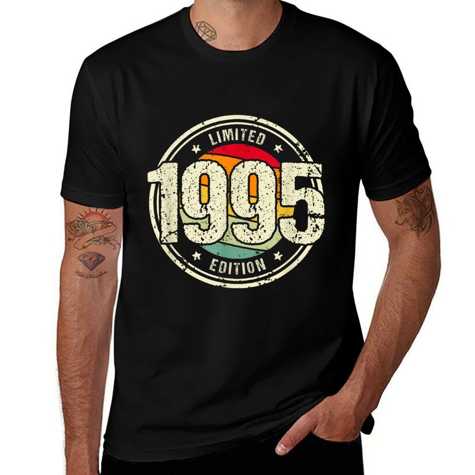 Retro 30 Year Old Vintage 1995 Limited Edition 30th Birthday Polyester Blend T-Shirt