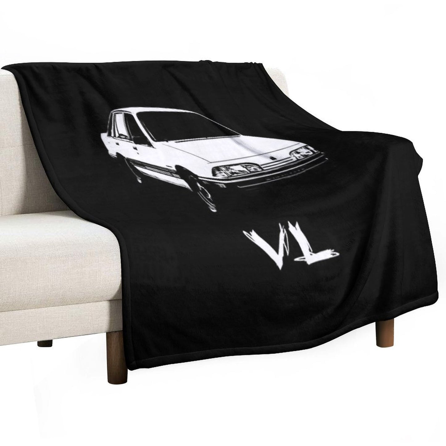 Vl Commodore Velvety-soft Throw Blanket