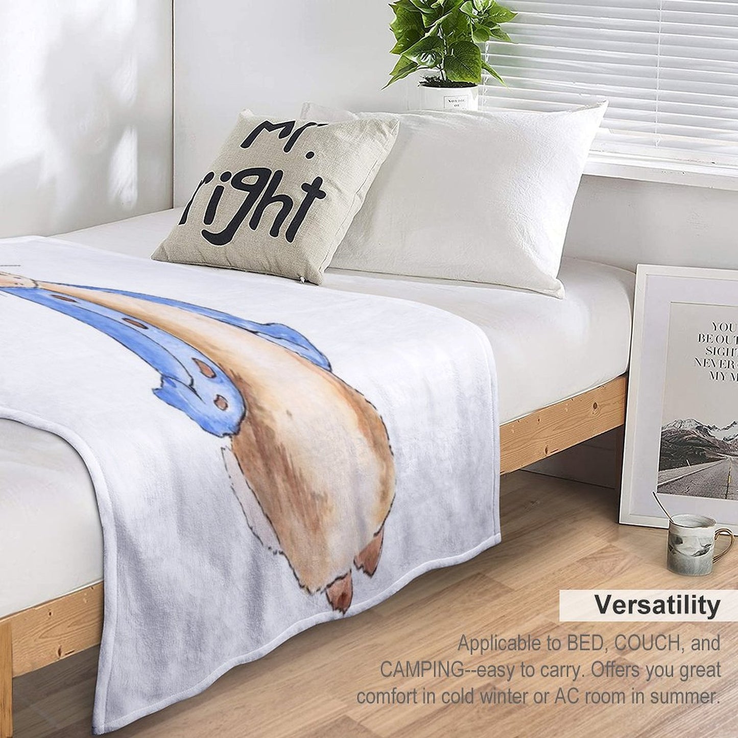 Peter Rabbit Easy Care Throw Blanket
