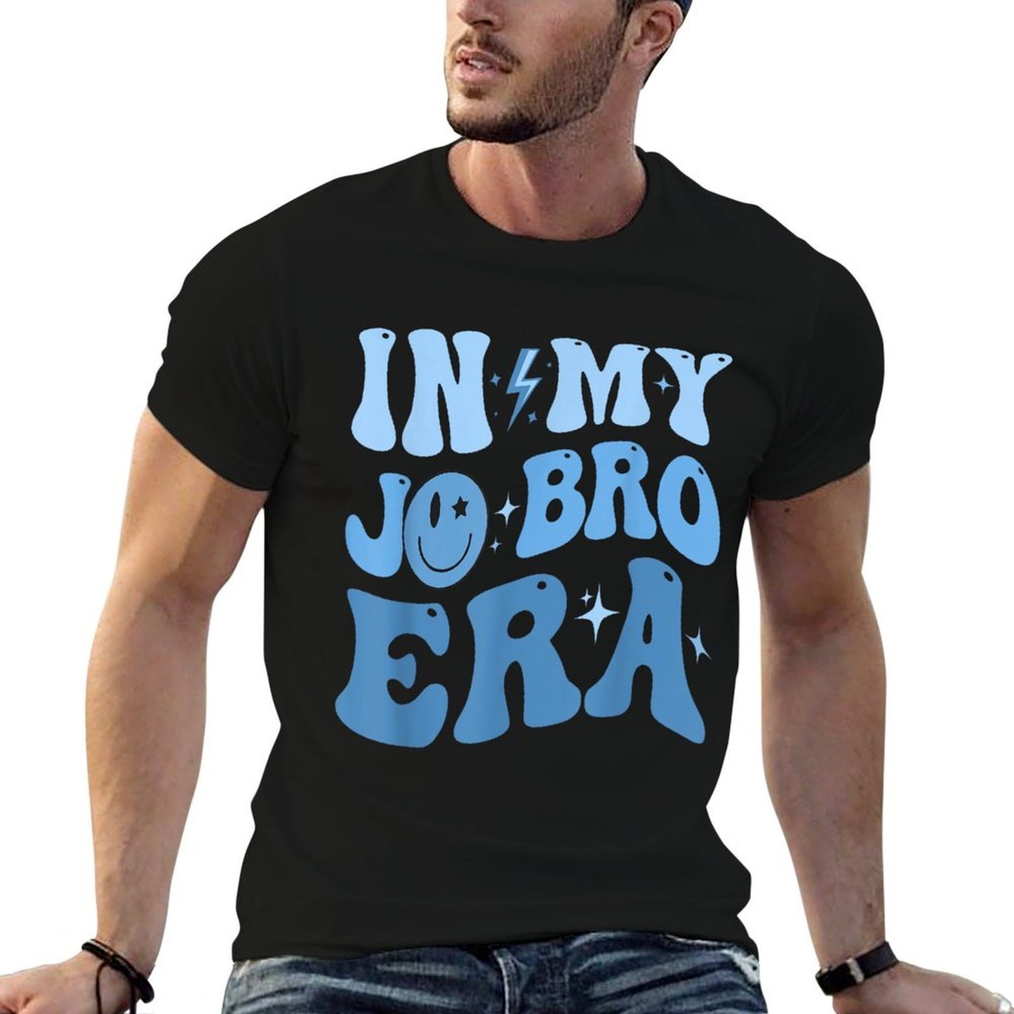 Funny Groovy Retro In My Jo Bro Era Men Women Kid Birthday Relaxed-fit T-Shirt