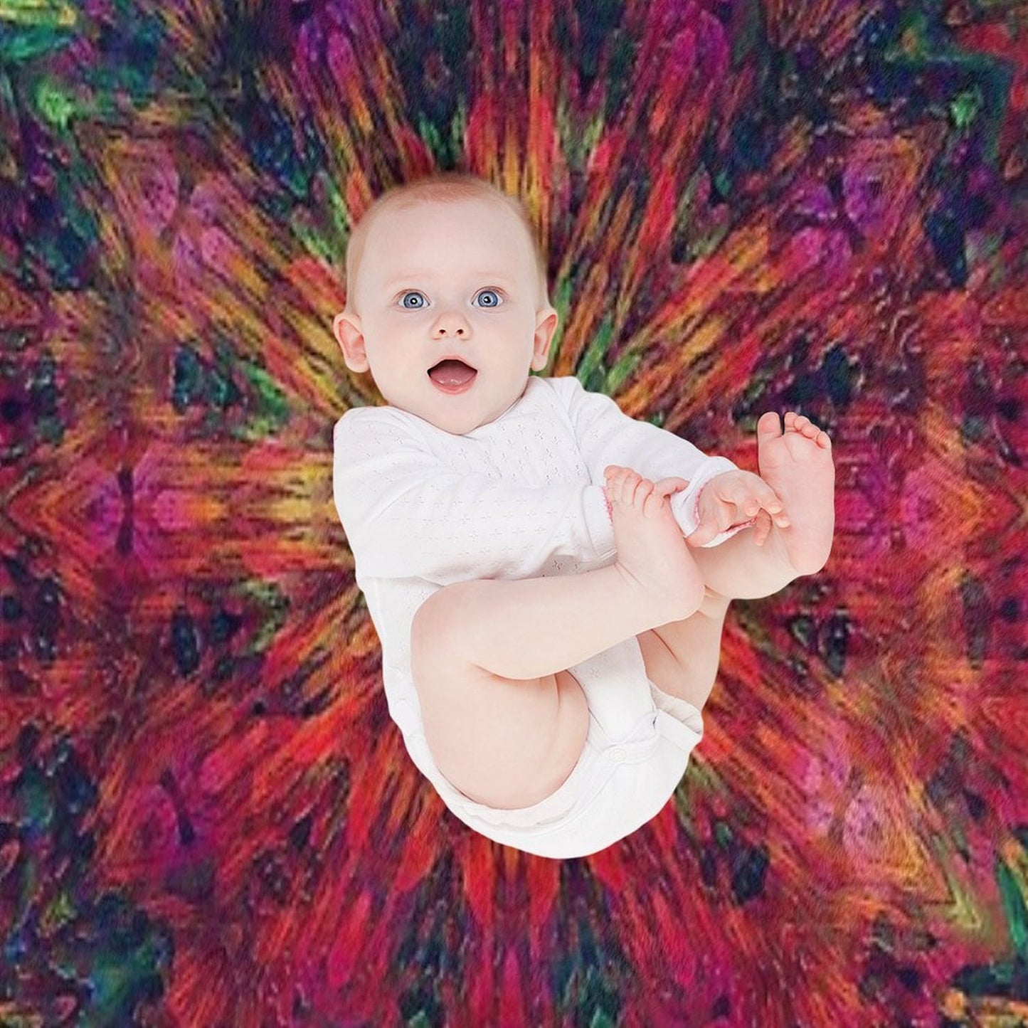 Mandala Love Compact Throw Blanket
