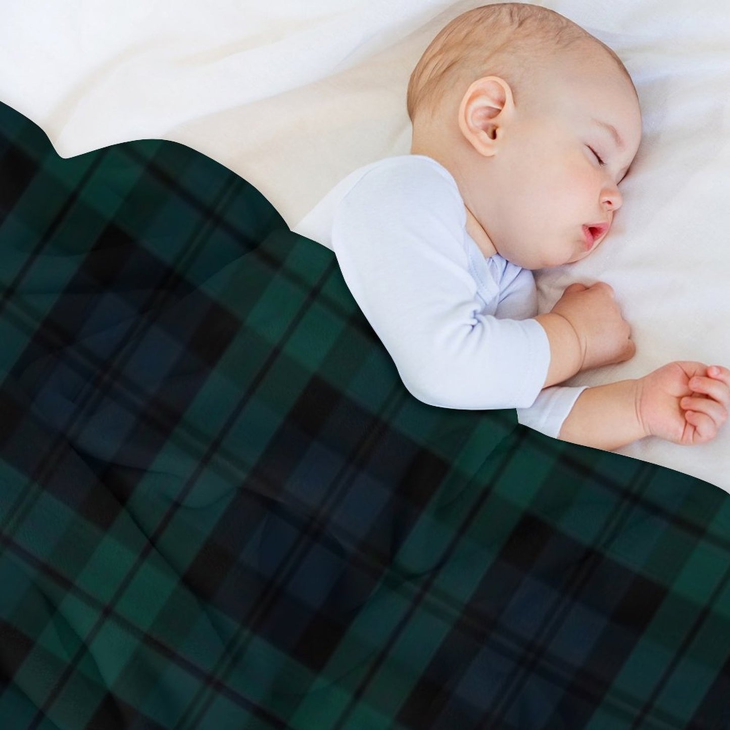 Black Watch Tartan Plaid Pattern Comfort Throw Blanket