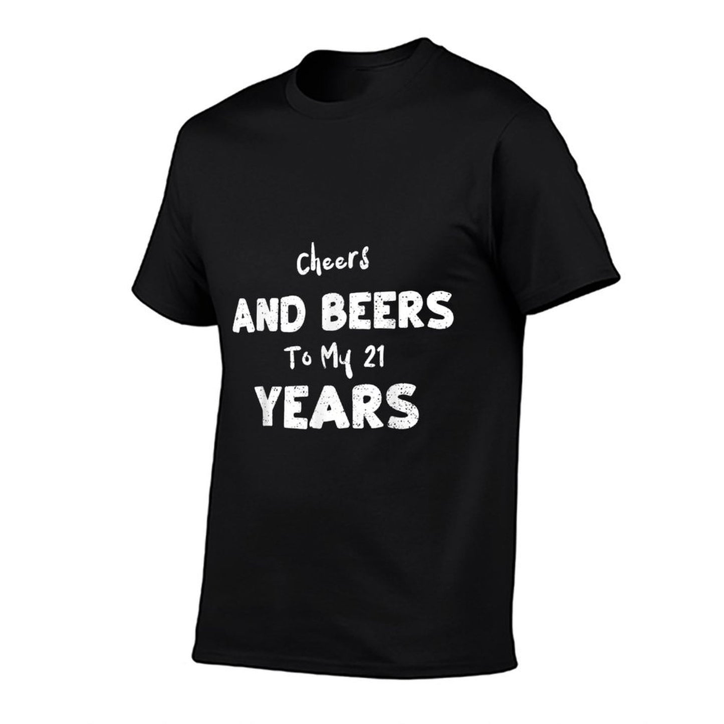 Beer Cheers And Beers To My 21 Years - 21st Birthday Stretchy T-Shirt