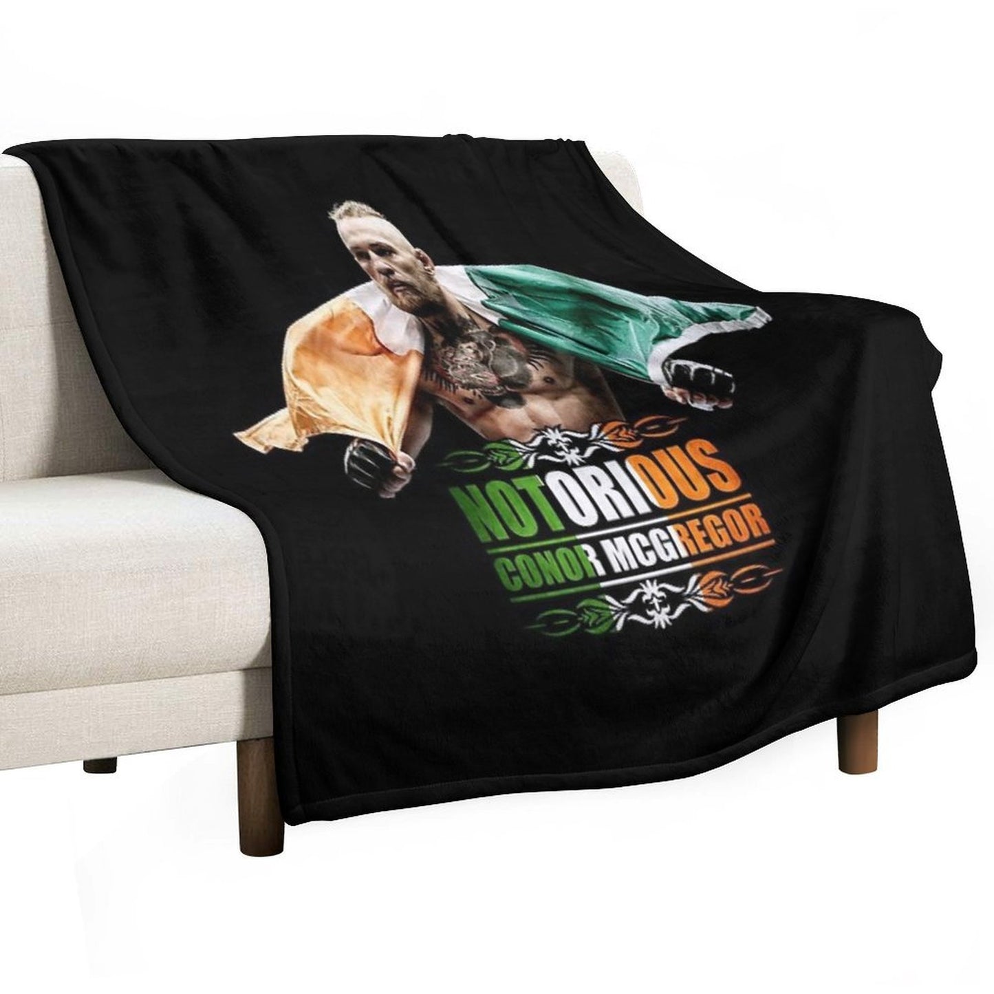 Conor Mcgregor Versatility Throw Blanket