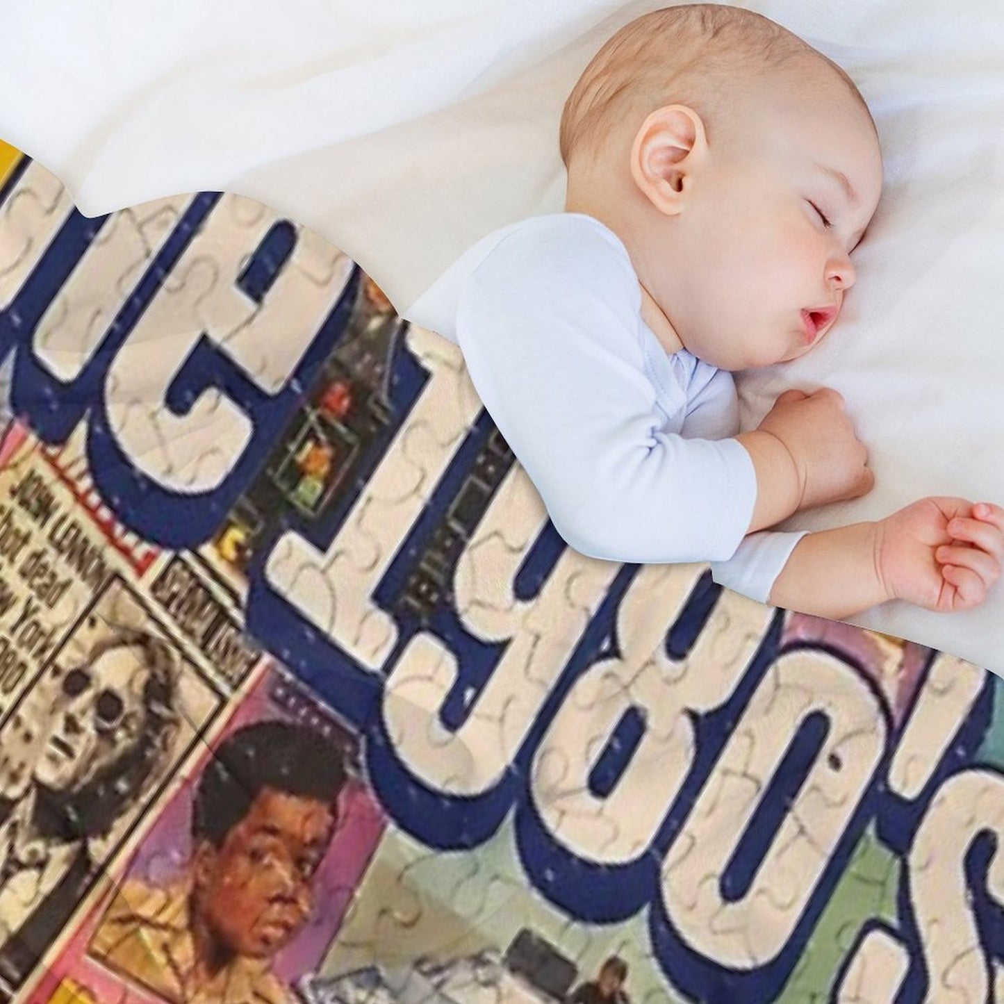 1980’s Shrink-resistant Throw Blanket