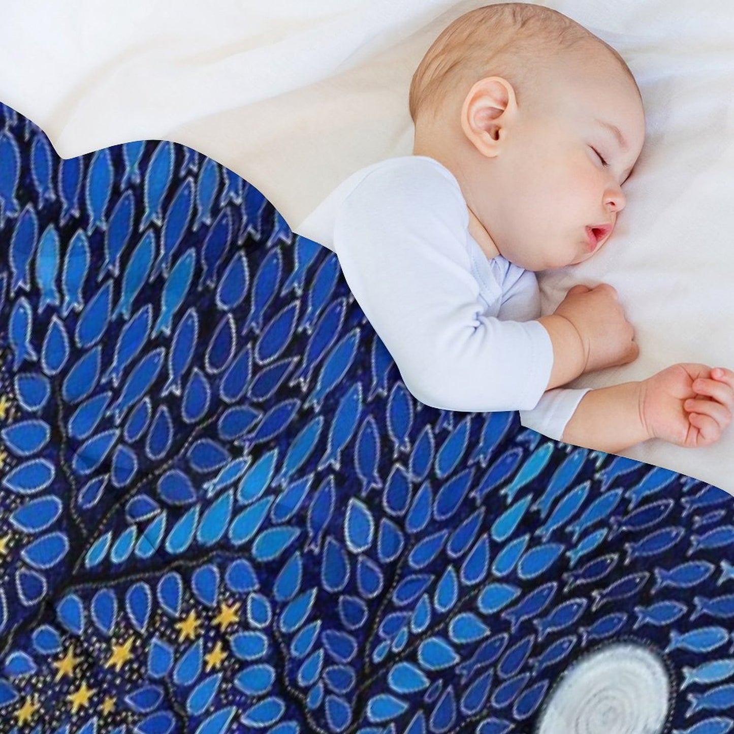 The Sky On A Summer Evening Plush Throw Blanket
