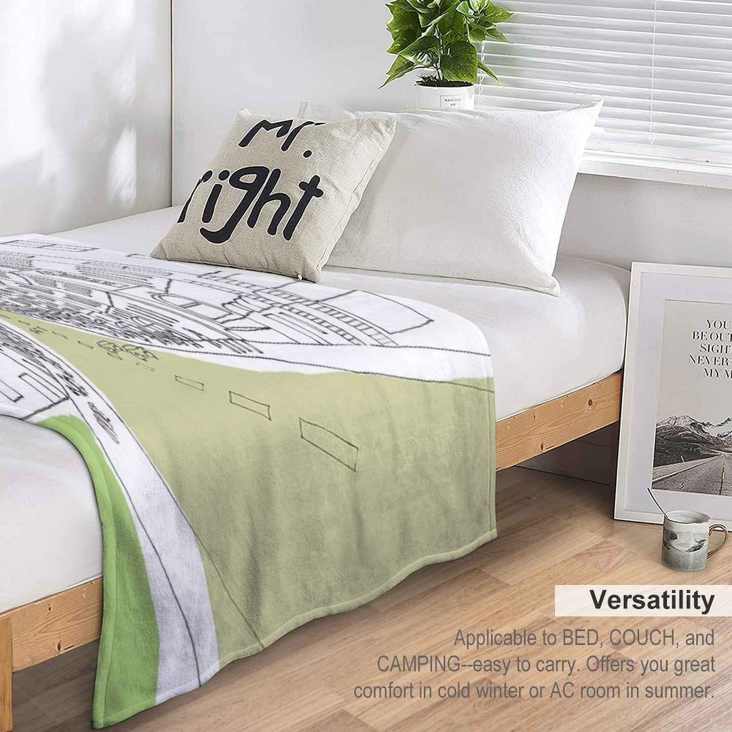 Park Street, Bristol, UK Shrink-resistant Throw Blanket