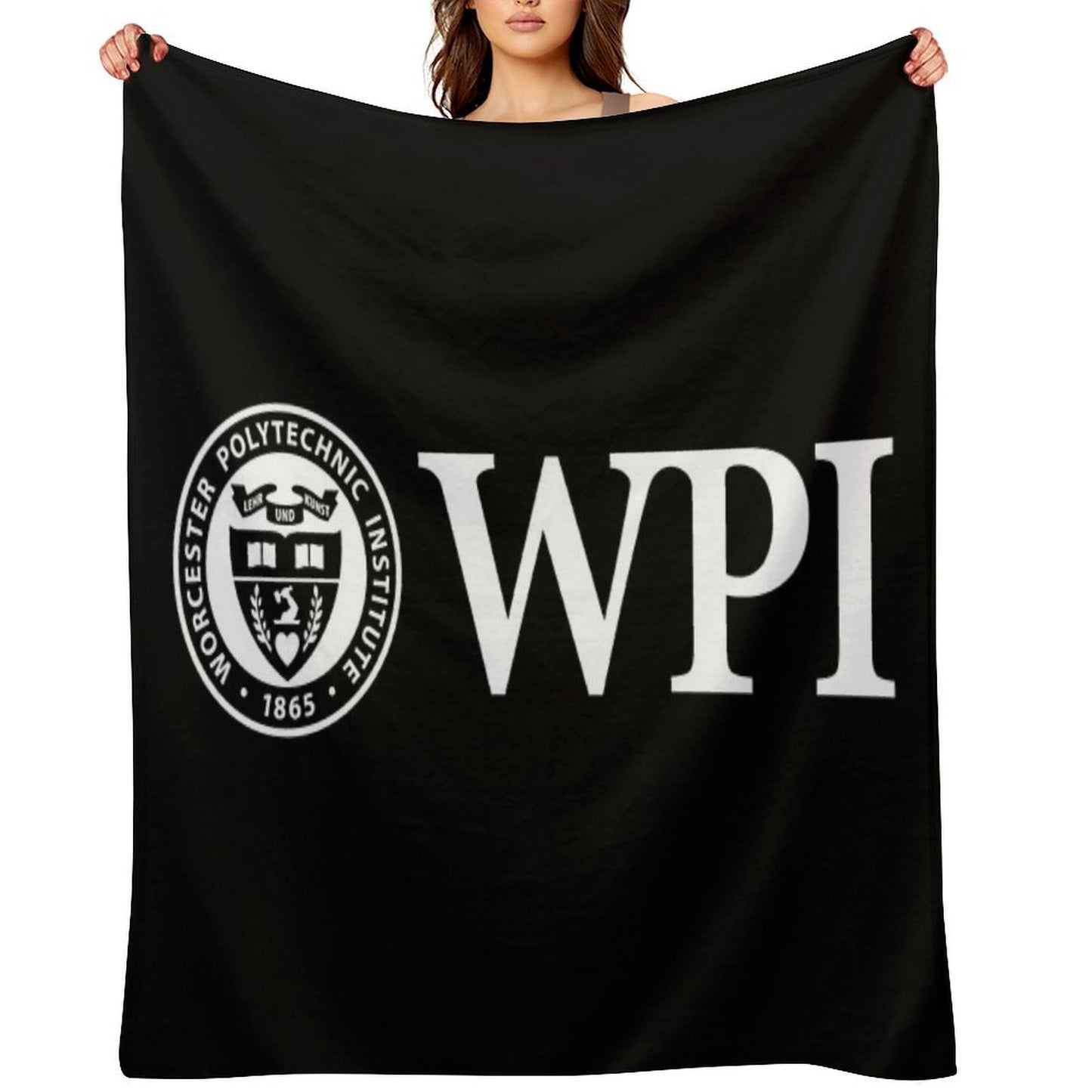 WPI Sustainable Throw Blanket