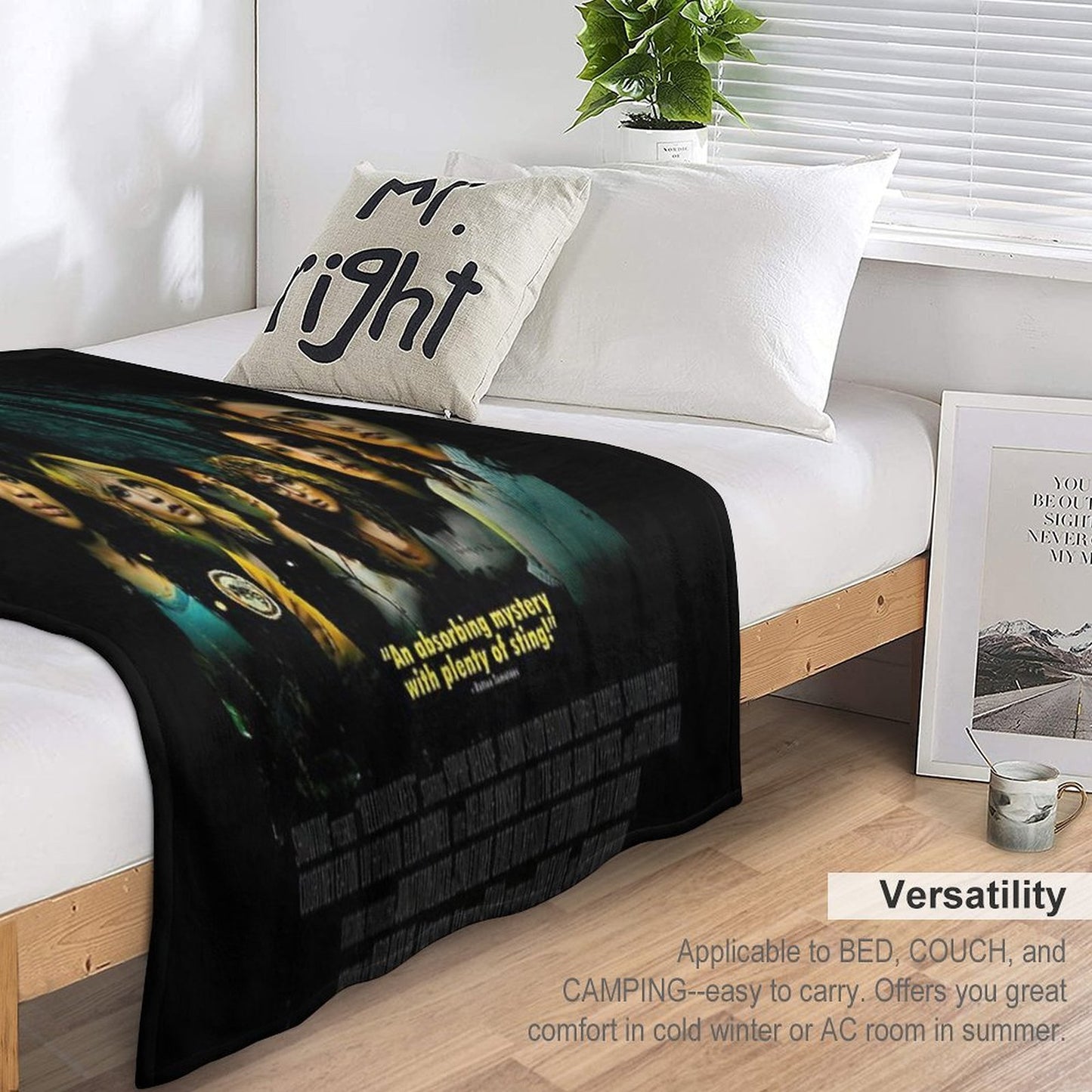 Yellowjackets Drama Series Compact Throw Blanket