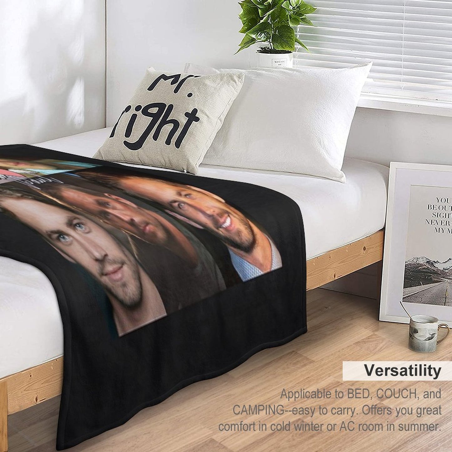 Paul Walker Gift-ready Throw Blanket