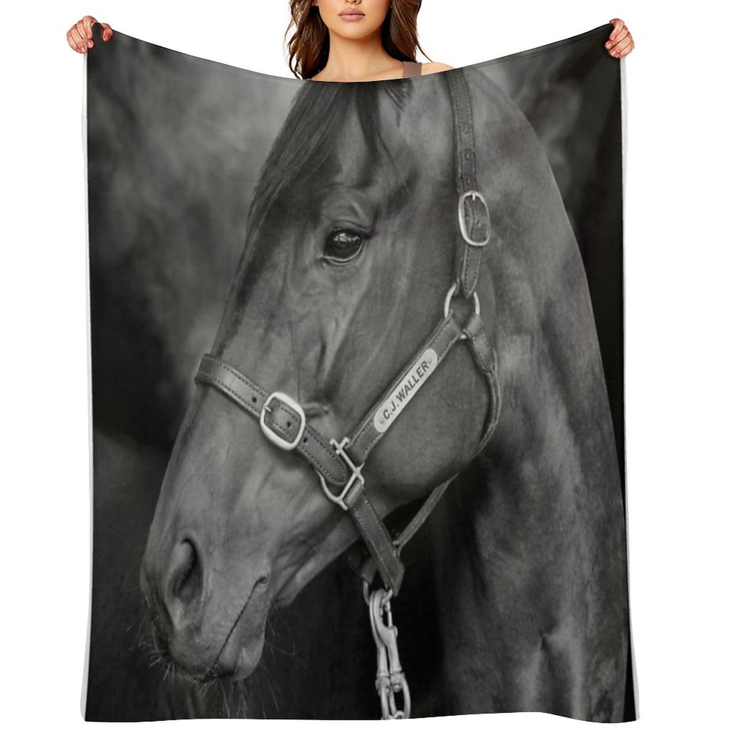 Winx - Farewell to A Champion Durable Throw Blanket