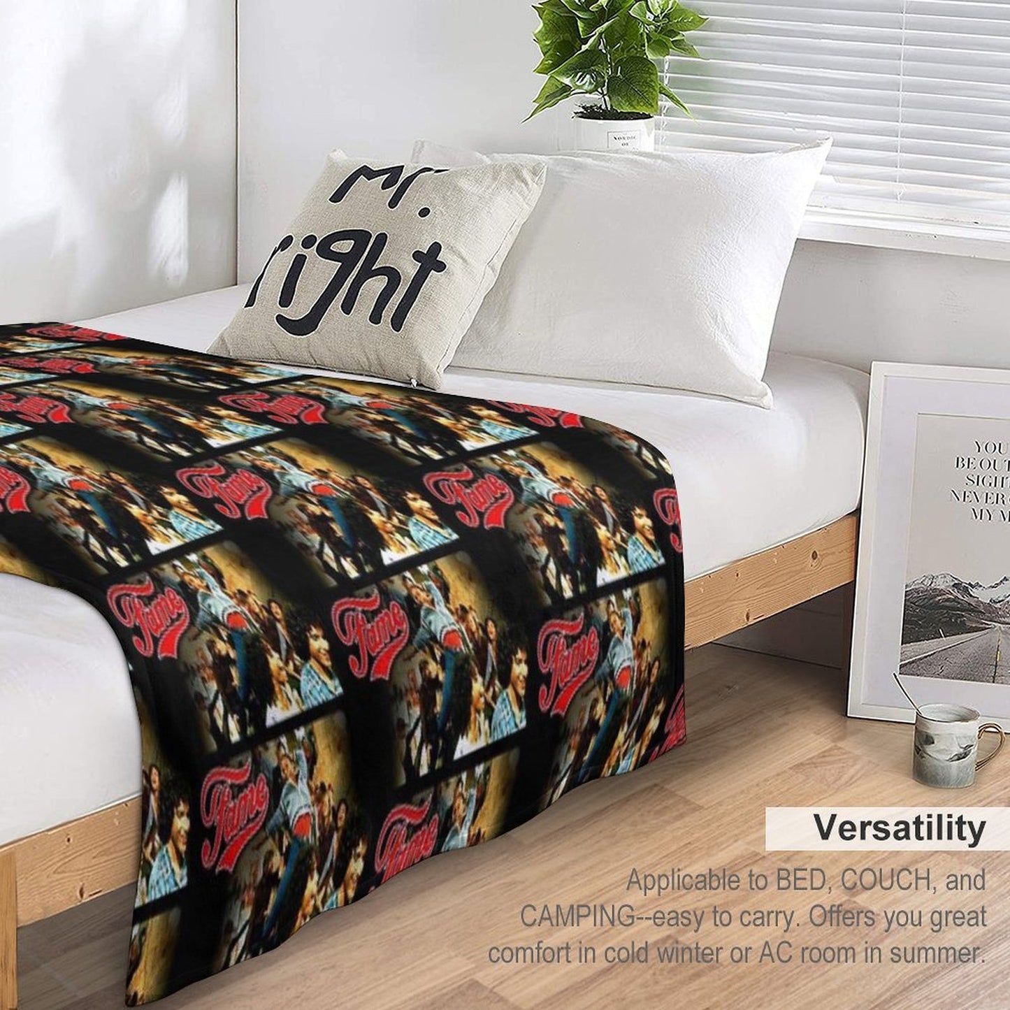 FAME Quick-dry Throw Blanket