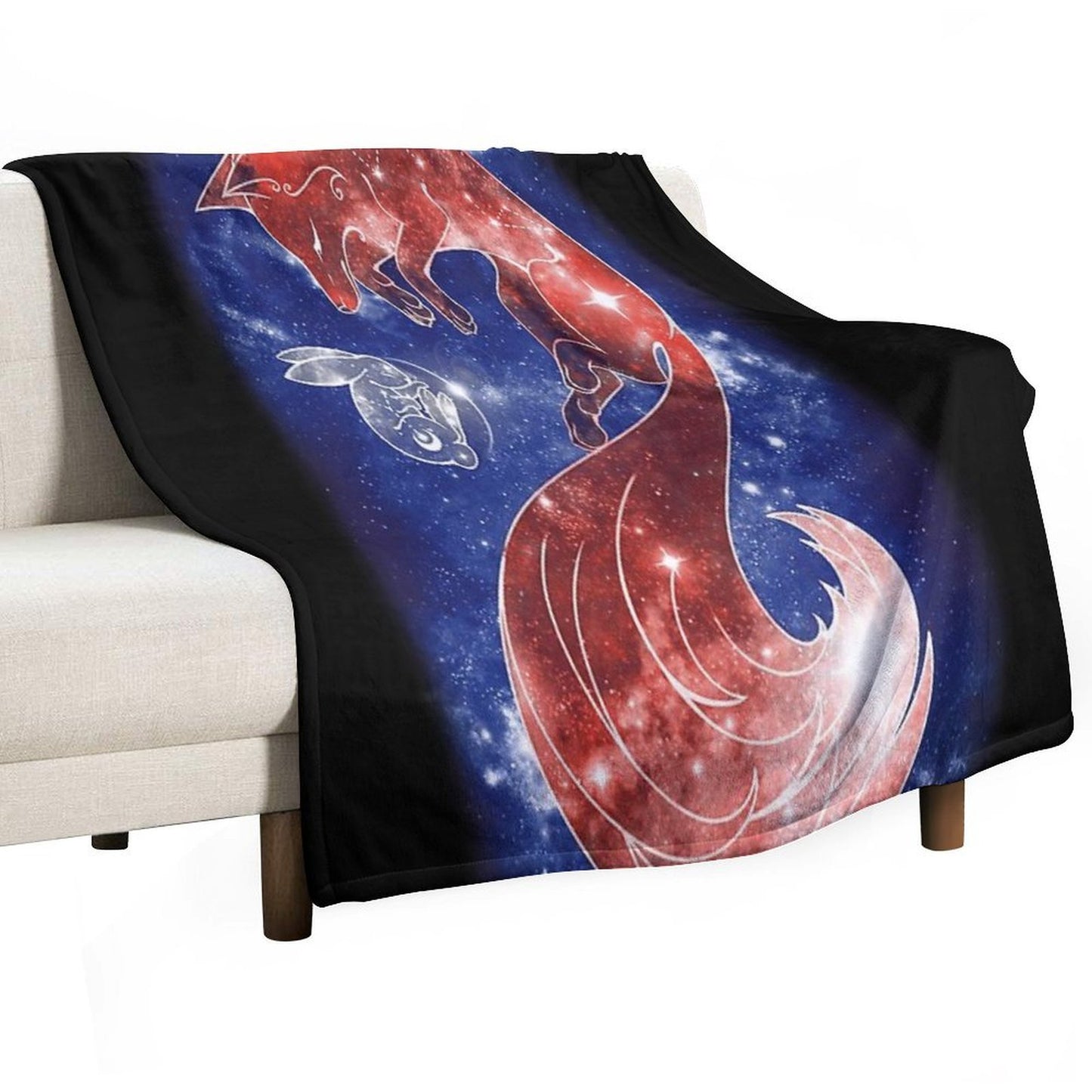 Sleeping Moon Premium Throw Blanket