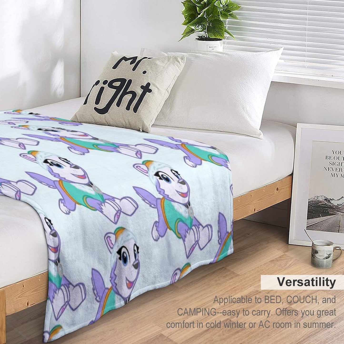Paw Patrol Everest Comfort Throw Blanket