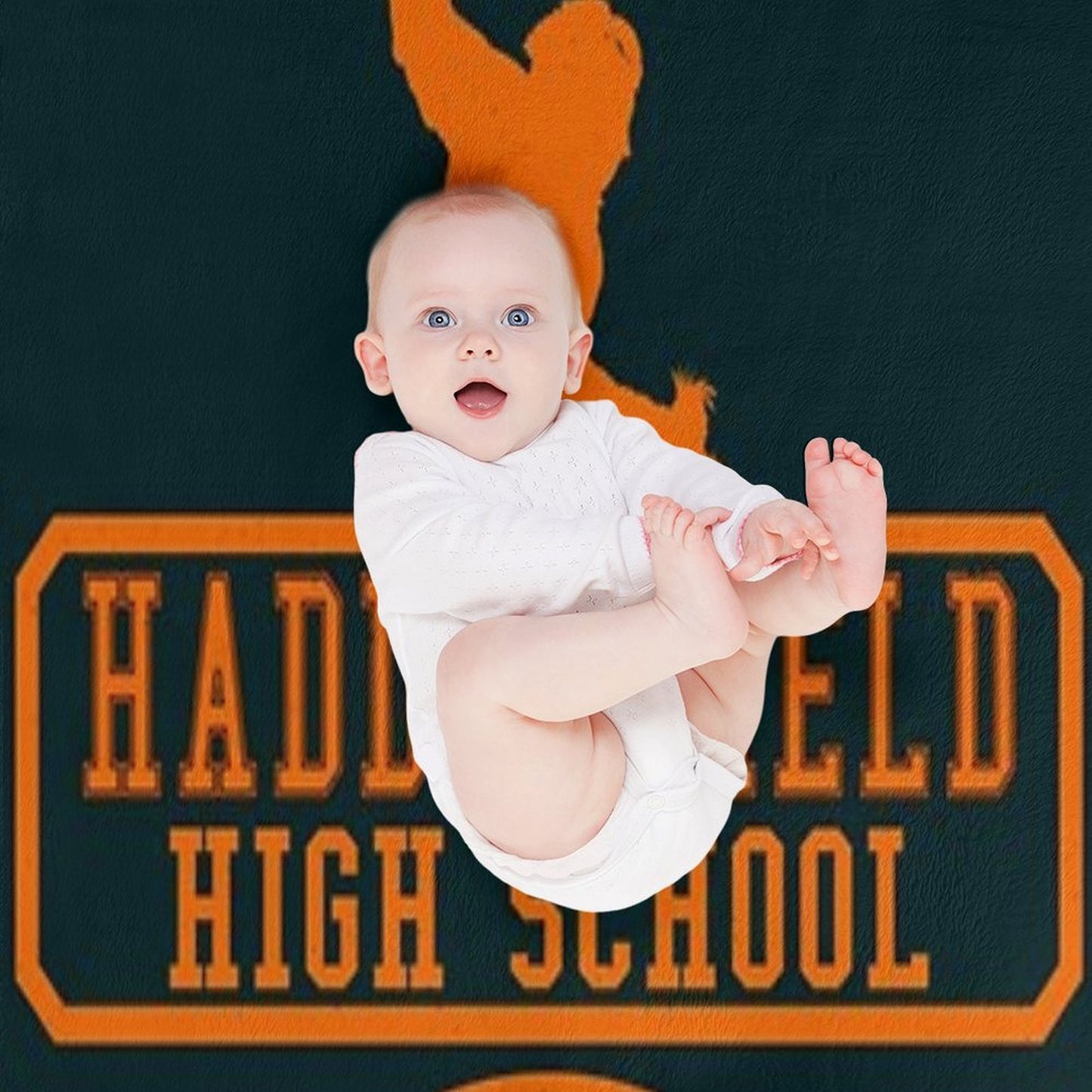 Michael Myers Haddonfield 1978 Sustainable Throw Blanket