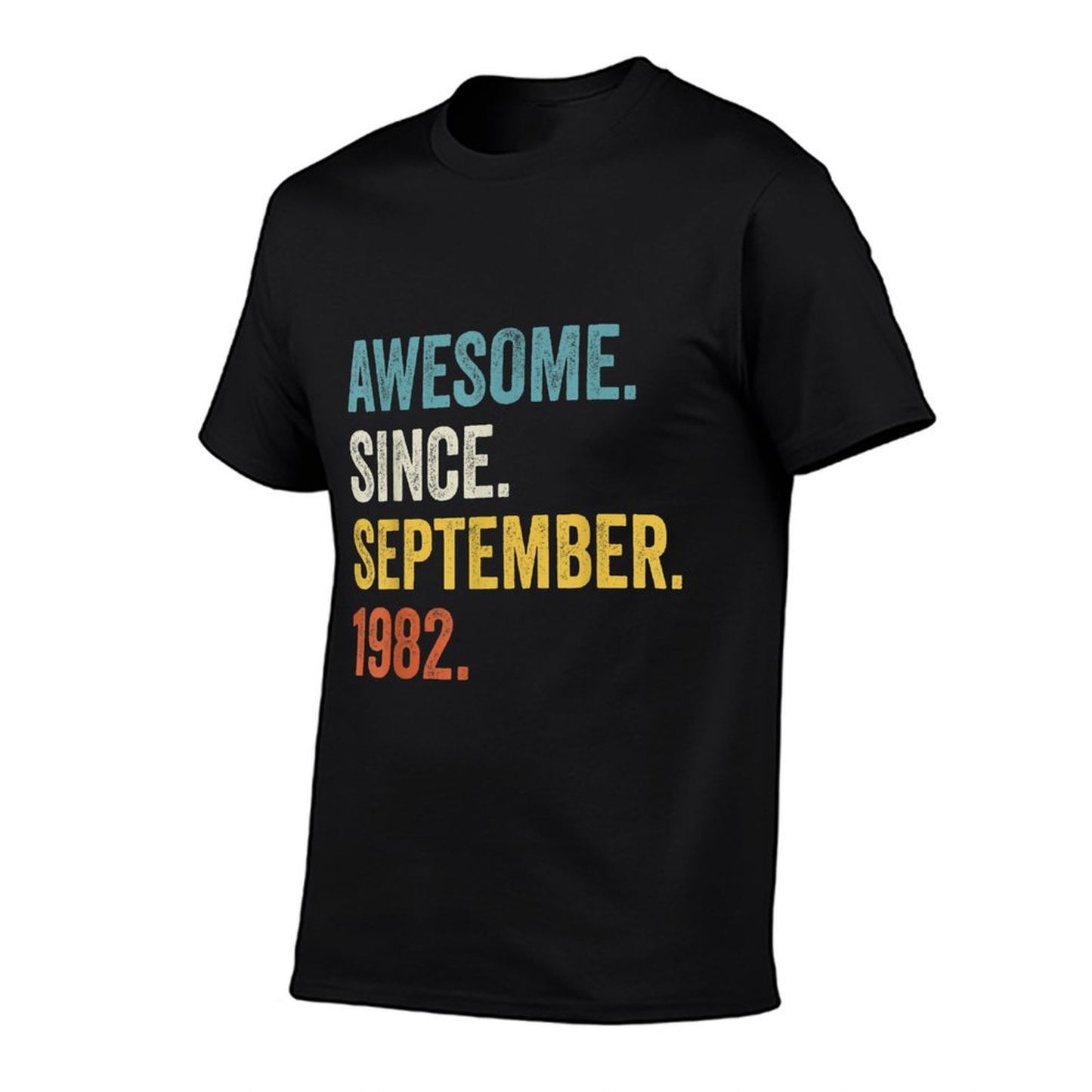 40 Years Old Awesome Since September 1982 40th Birthday Breathable T-Shirt