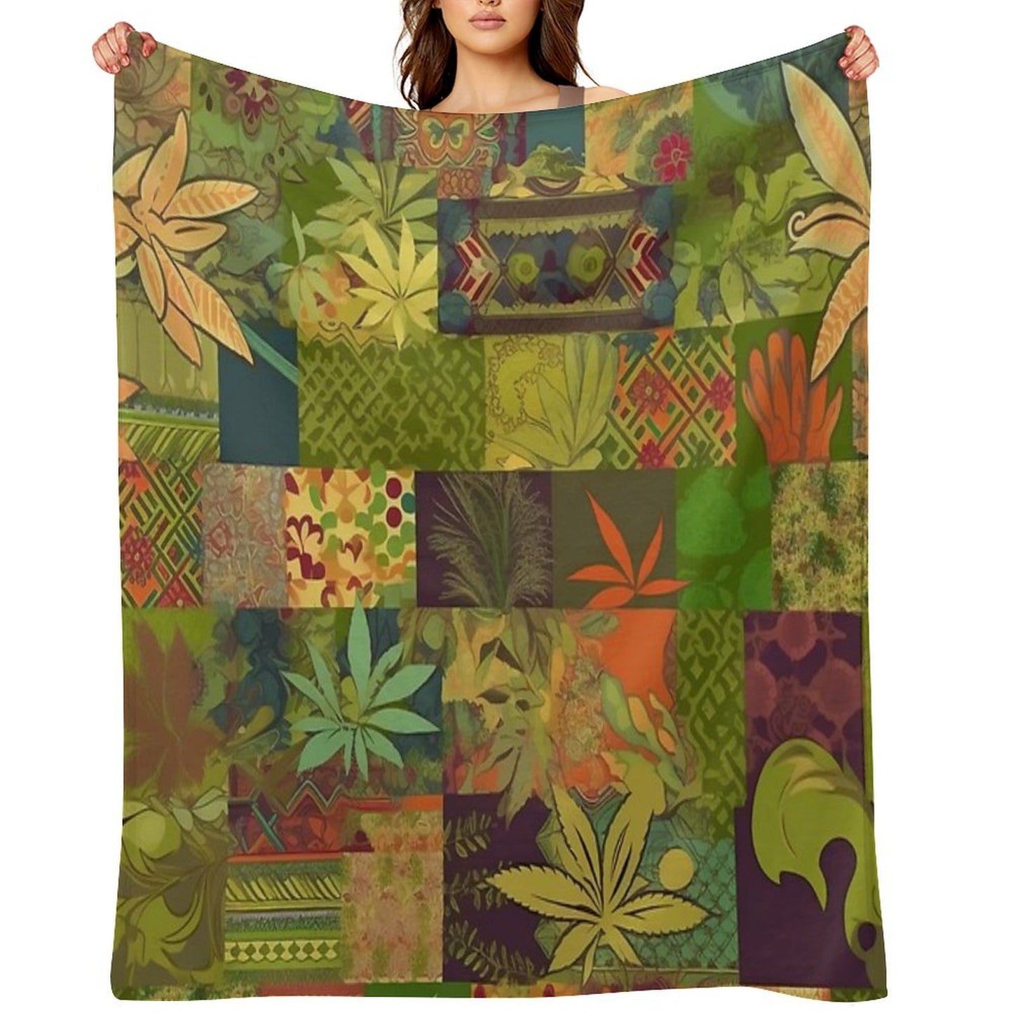 Hash And Cannabis Club Durable Throw Blanket