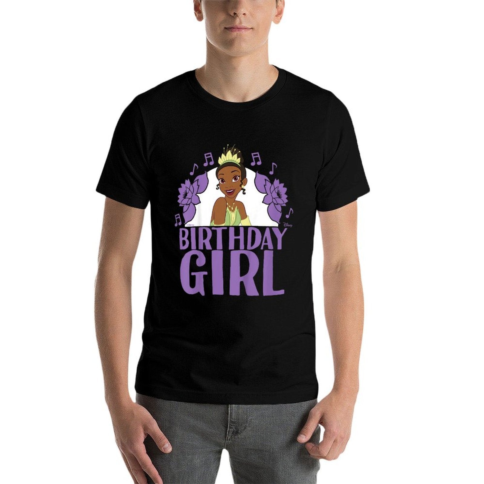 Disney Princess - Tiana Birthday Girl  Cotton T-Shirt